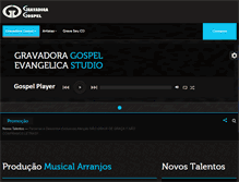 Tablet Screenshot of gravadoragospel.com